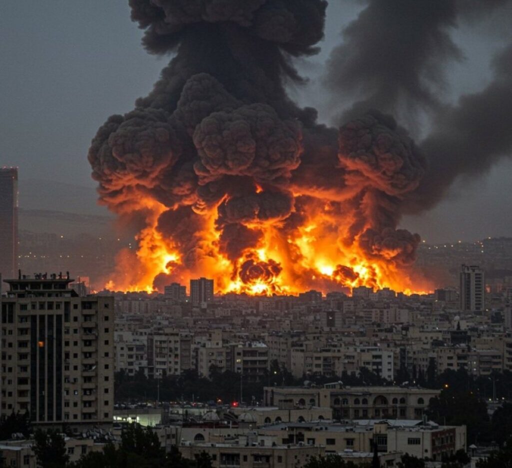 अमेरिका ने ईरान के तीन परमाणु ठिकानों हमले किये